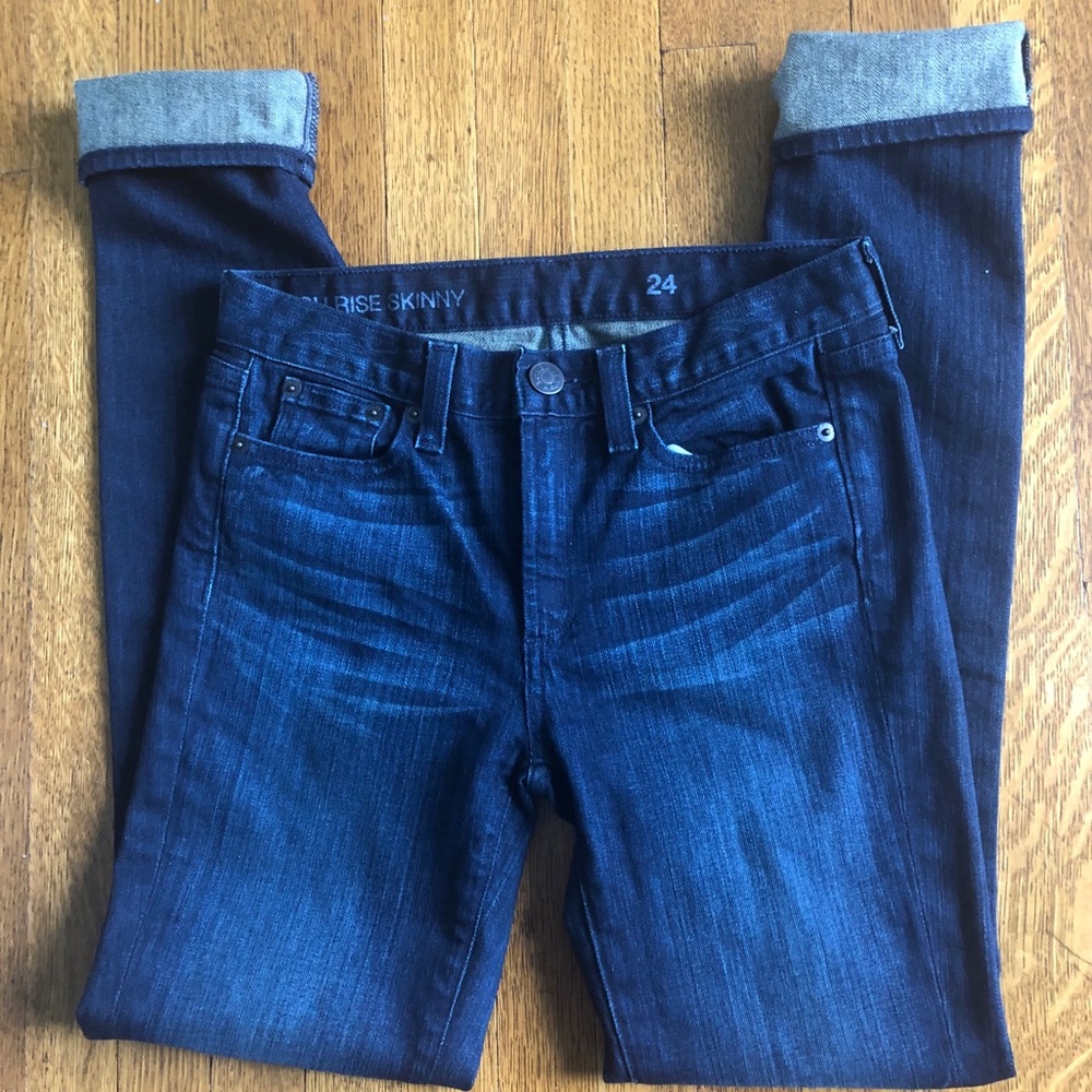 J Crew High Rise Skinny Jeans
